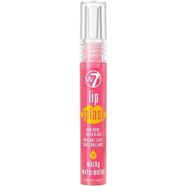 W7 Lip Splash High Shine Tinted Gloss Wacky Watermelon 2Ml