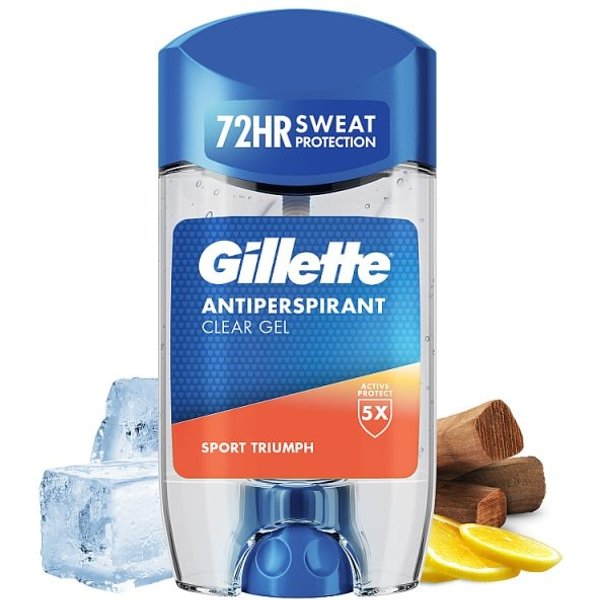 Gillette Sport Triumph Clear Gel 70Ml