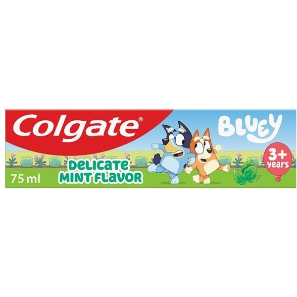 Colgate Kids 3+ Years Bluey Mint-Flavoured Toothpaste 75ml