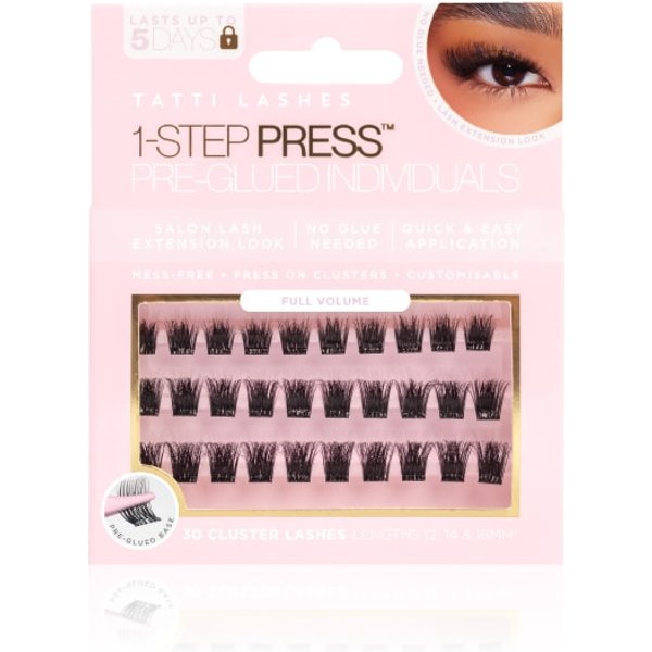 Tatti Lashes Full Volume Pre-Glued Individual Lashes