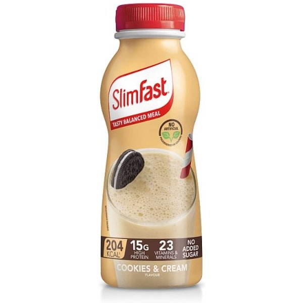 SlimFast Protein Cookies & Cream Meal Shake 325ml