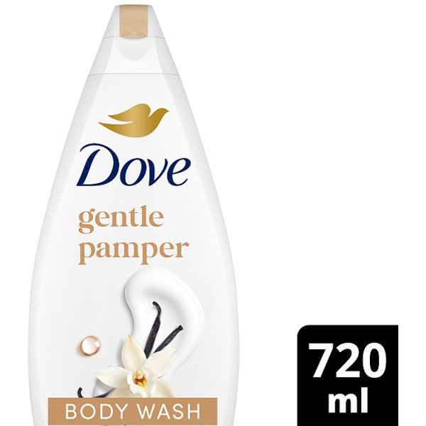 Dove Gentle Pamper Body Wash 720ml