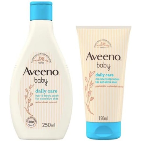 Aveeno Baby Daily Care Bundle 150ml & 250ml