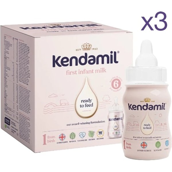 Kendamil Infant Milk Ready To Feed From Birth Bundle