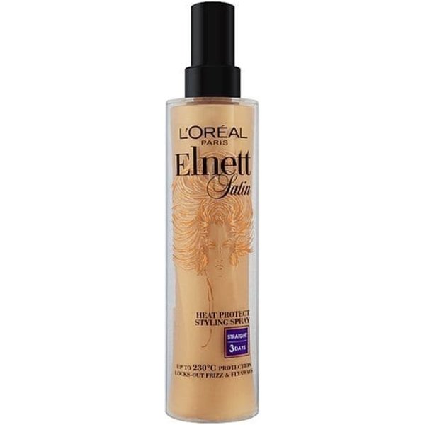 L'Oréal Paris Elnett Styling Spray Heat Protect Hair Shine 170ml