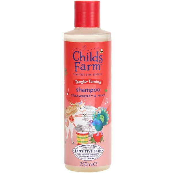 Childs Farm Tangle Taming Shampoo Strawberry & Mint 250Ml