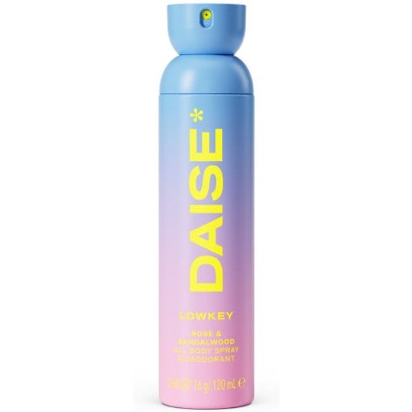 Daise All Body Spray & Deodorant Lowkey 120ml
