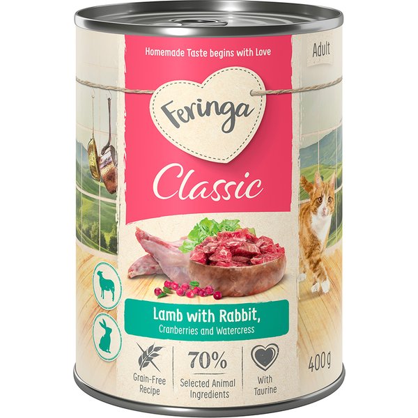 Feringa Classic Meat Menu 6 x 400 g - Cordeiro e coelho