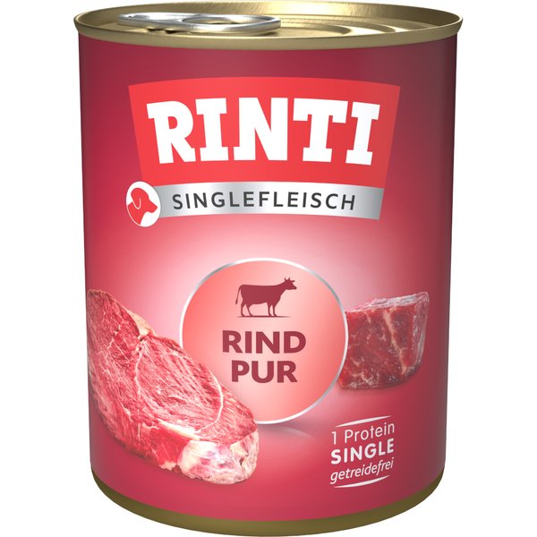 RINTI Singlefleisch 6 x 800 g - Puur Rund