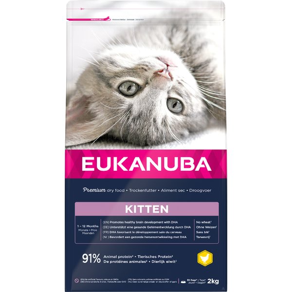 3x2kg Healthy Start Kitten Eukanuba Kattenvoer