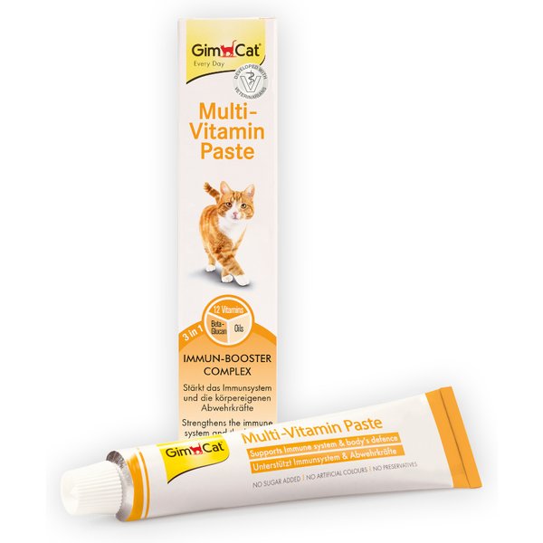 2x200g GimCat Multi-Vitamin Pasta Kattensnack