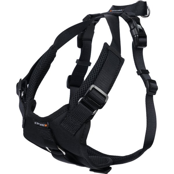 Icepeak Pet Tour Autotuig, zwart Gr.M Hond