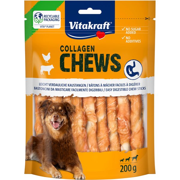 Vitakraft Chews Collagen Stick com frango - 200 g