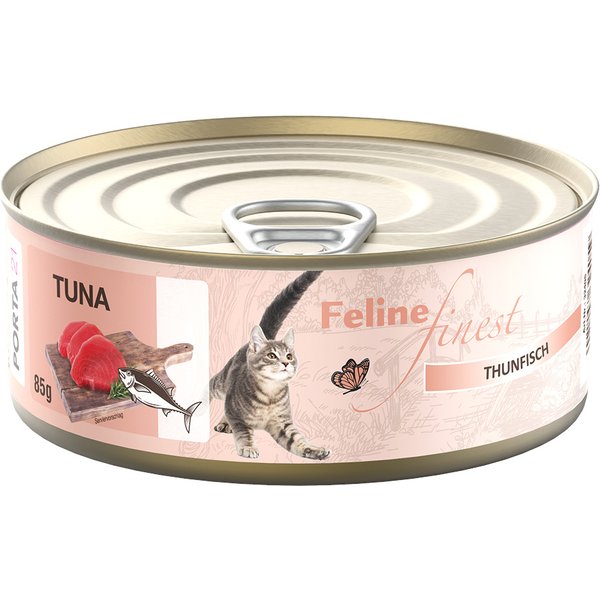 6x85g Feline Finest Tuna kattenvoer nat