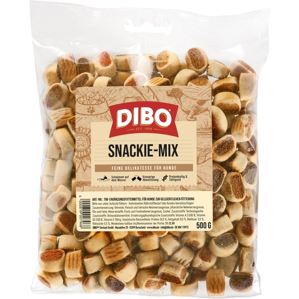 Voordeelpakket: 4x500g DIBO Snackie Mix hondensnacks