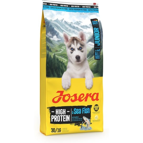 12,5kg Josera High Protein Junior Zeevis droogvoer voor honden