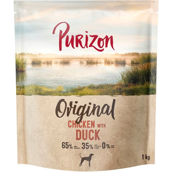 Voordeelpakket: 4x1kg Purizon Droogvoer voor honden met kip en eend