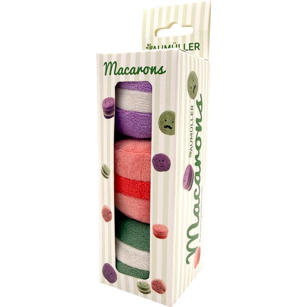 Aumüller Katenspeelgoed Macarons set van 3