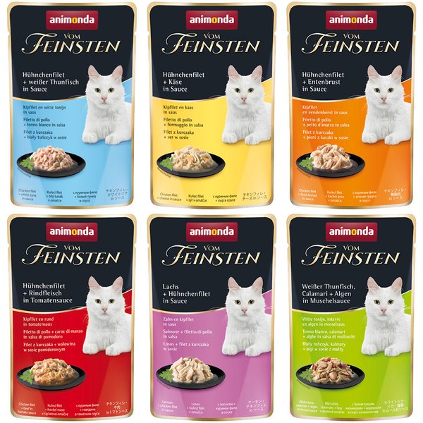 animonda vom Feinsten en bolsitas - Pack de prueba - 18 x 50 g