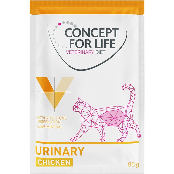 12x85g Urinary Kip Concept for Life Veterinary Diet Kattenvoer