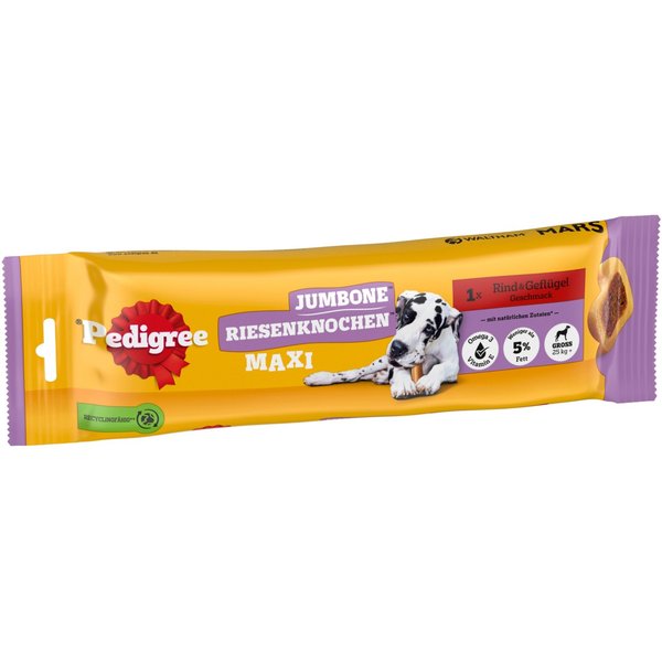 5x180g Jumbone Maxi Rund Pedigree Hondensnacks