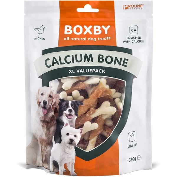 2x360g Calcium Bone Boxby Hondensnacks