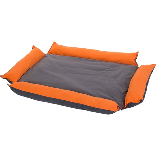 Cama de exterior versátil para cão - Laranja - C 110 cm x L 80 cm