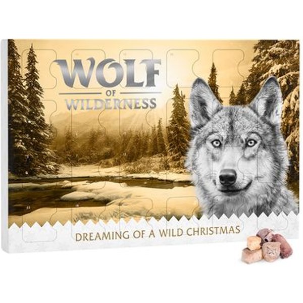 Wolf of Wilderness Adventskalender - RAW Snacks met extra korting! - 67 g