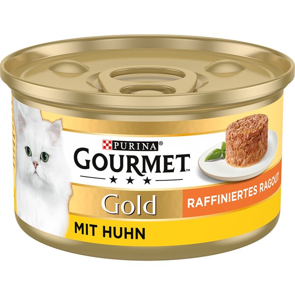 Gourmet Gold Ragout Refinado 12 x 85 g - Frango