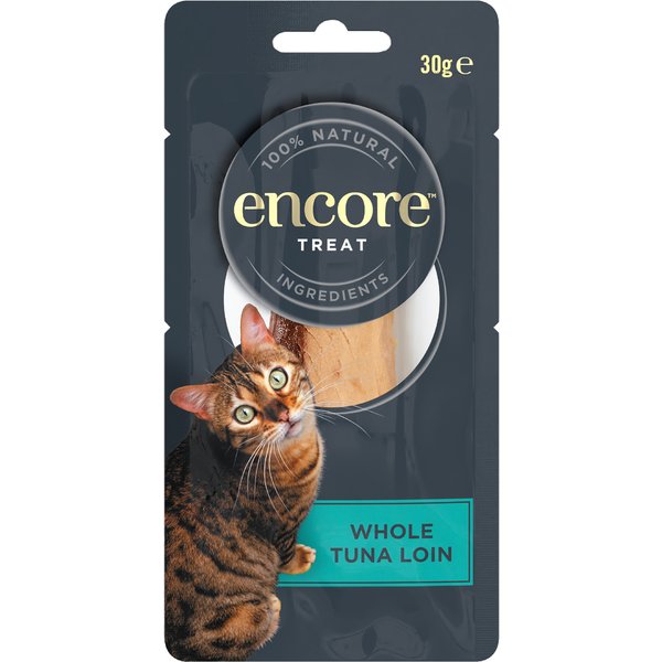 Encore Cat lombo inteiro de atum para gatos - Pack económico: 6 x 30 g