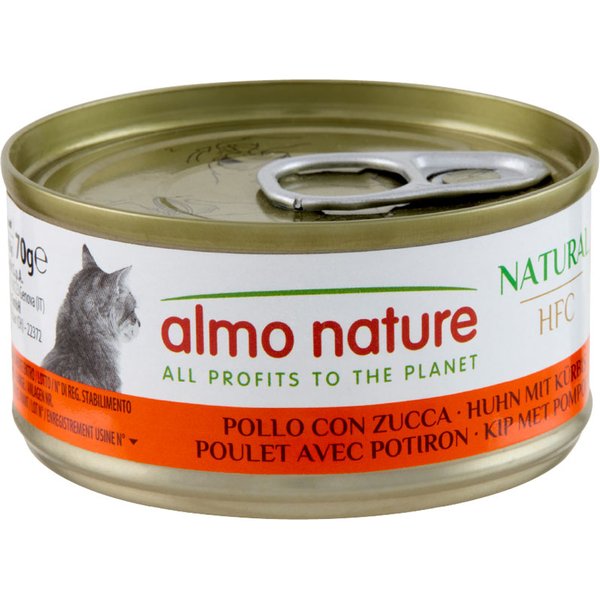 Almo Nature 12 x 70 g - Pack económico - Frango e abóbora