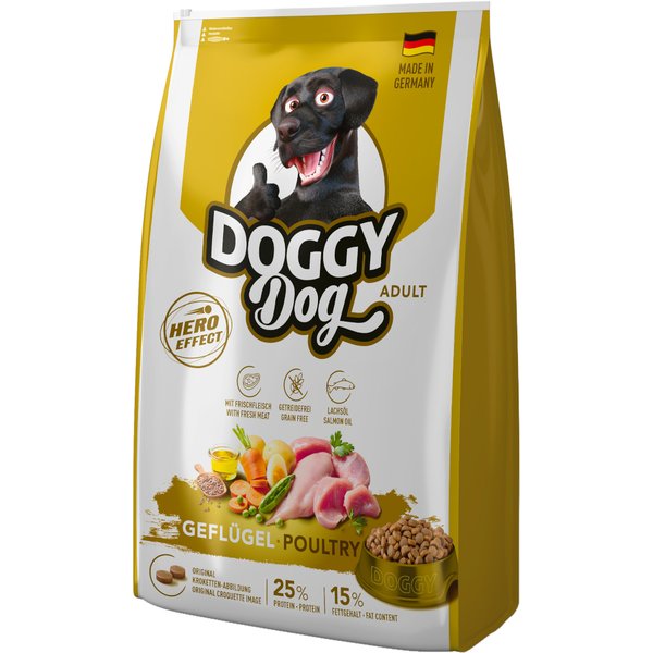 Voordeelpakket: 2x10kg Doggy Dog Adult gevogelte droog hondenvoer