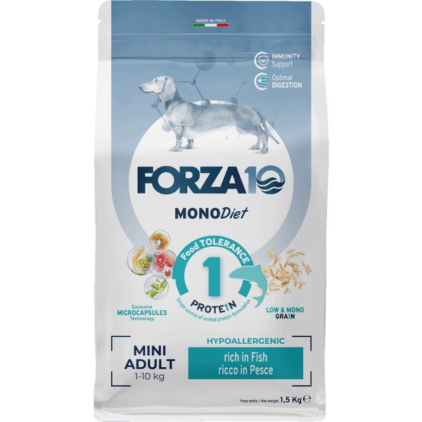 Forza 10 Mini Diet com peixe - 1,5 kg