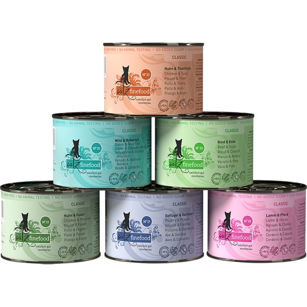 6x200g Proefpakket I catz finefood Kattenvoer