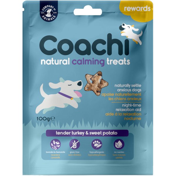 Coachi Natural Calming Treats - Voordeelpakket: 3 x Kalkoen (3 x 100 g)