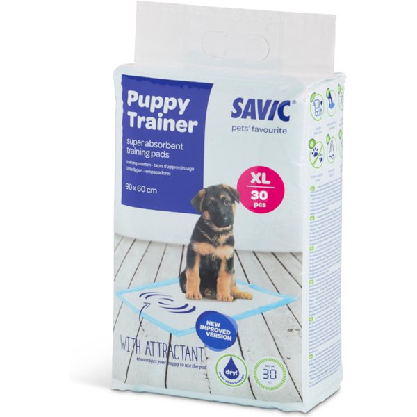 Savic Puppy Trainer empapadores para perros - Extragrandes: 90 x 60 cm (L x An) - 30 uds.