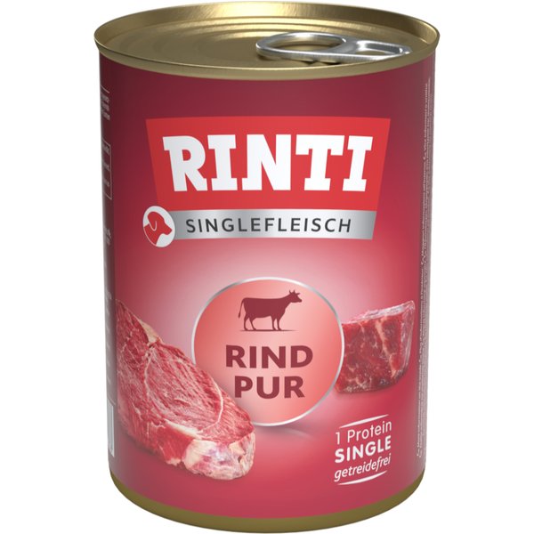 Rinti Sensible Puur 24 x 400 g - Rund puur