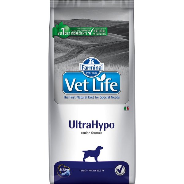 2x12kg Farmina Vet Life Dog Ultrahypo Droogvoer voor honden