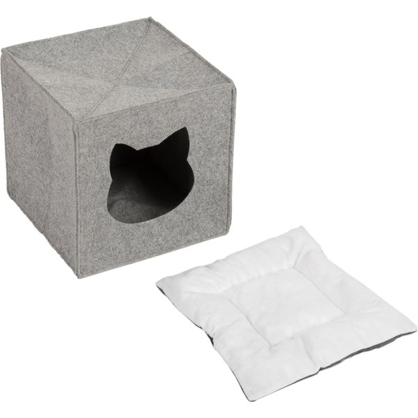 Nicho de feltro para estantes - C 33 cm x L 33 cm x A 33 cm