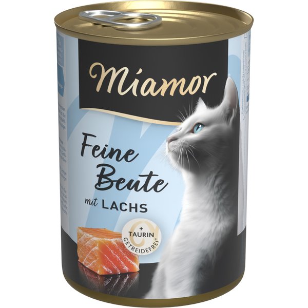 12x400g Miamor Feine Beute zalm natvoer voor katten