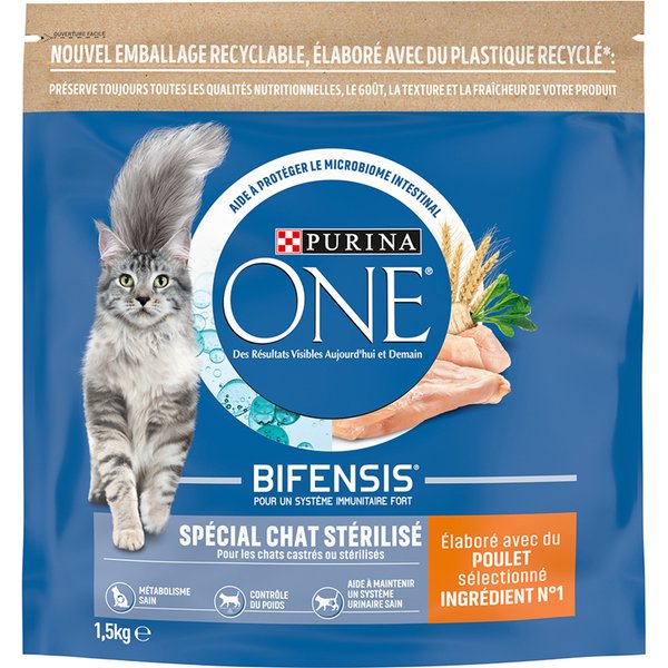 PURINA ONE Sterilcat gatos esterilizados frango - 1,5 kg