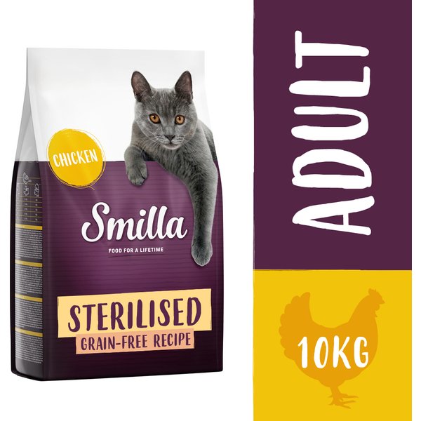 Smilla esterilizado com frango - sem cereais - Pack económico: 2 x 10 kg