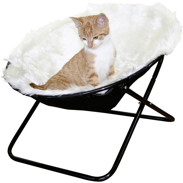 Sofá Sharon para gatos e cães - Diâmetro 50 cm branco