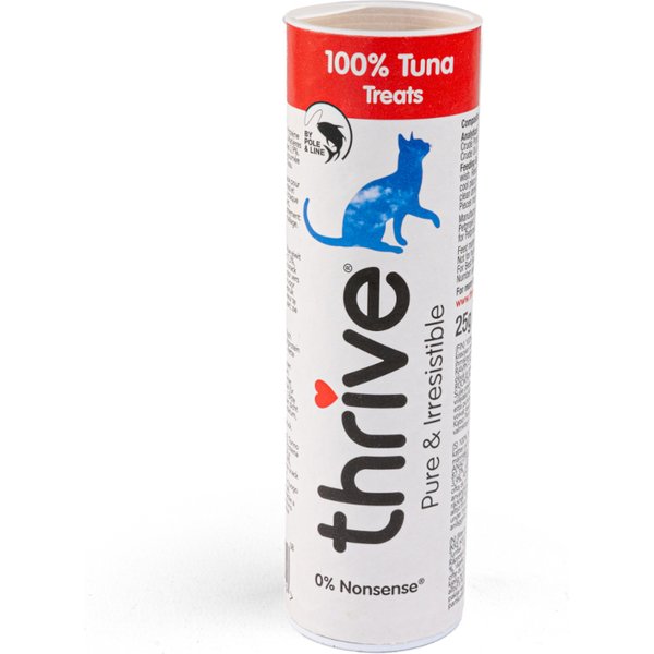 25g Vriesgedroogde 3 x Tonijn Thrive Kattensnacks