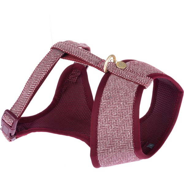 Peitoral Nomad Tales Calma borgonha para cães - Tam. XXS: 20 - 30 cm contorno do peito