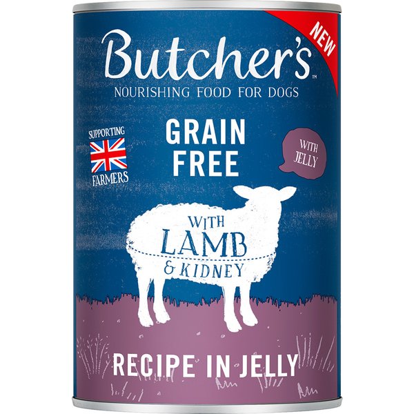 24x 400g Butcher's Original Graanvrij met lam in gelei Hondenvoer