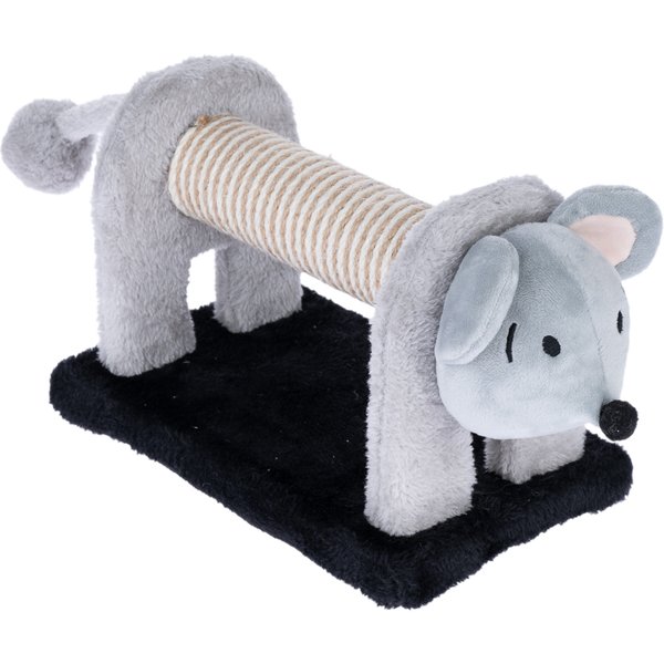 TIAKI Mouse Poste arranhador para gatos - cinzento / preto