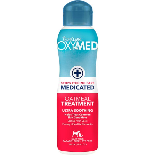 355ml TropiClean OxyMed anti-jeukspoeling voor huisdieren