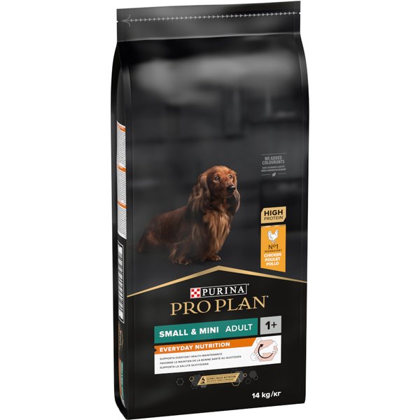 PURINA PRO PLAN Small & Mini Adult Everyday Nutrition - 2 x 14 kg - Pack Ahorro