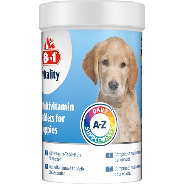 8in1 Vitaliteit Multivitamine Tabletten Puppy - Dubbelpak: 2 x 100 Tabletten